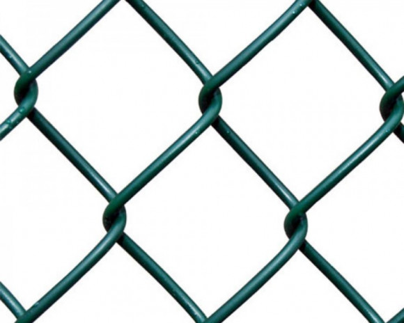 Сетка рабица 55x55 с ПВХ покрытием, диаметр d=2,5мм