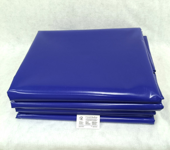 Полог ПВХ 650 г/м2 с люверсами - 4x5м